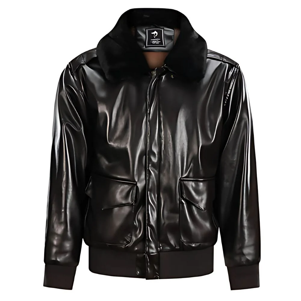 Bequeme Vintage-Lederjacke - Wolfhardt - Image 2