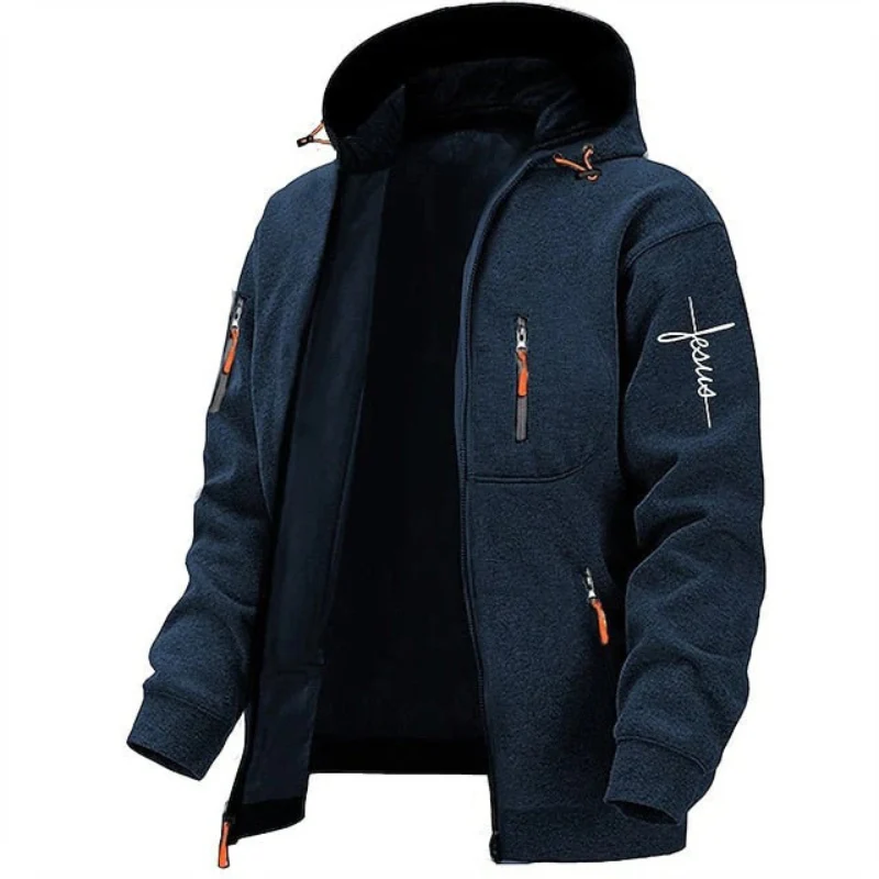 Bequemer Kapuzenpullover für Herren | Reißverschluss - Image 3