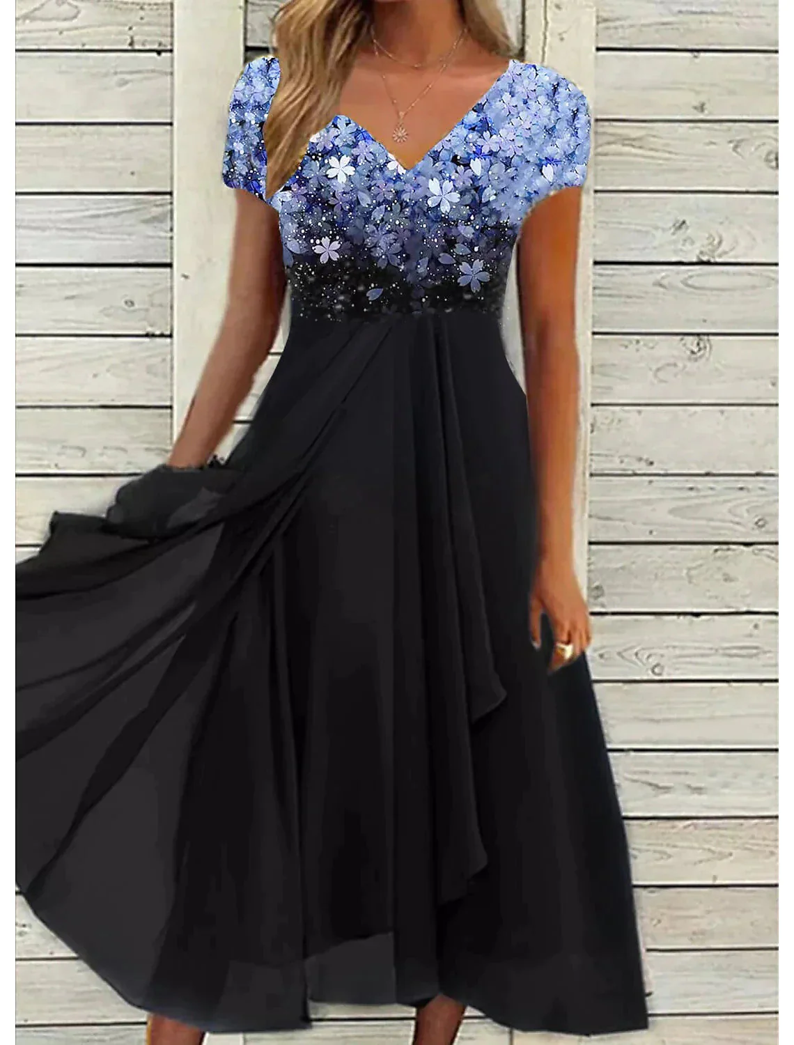 Bequemes geblümtes Sommerkleid - Liselotte - Image 3