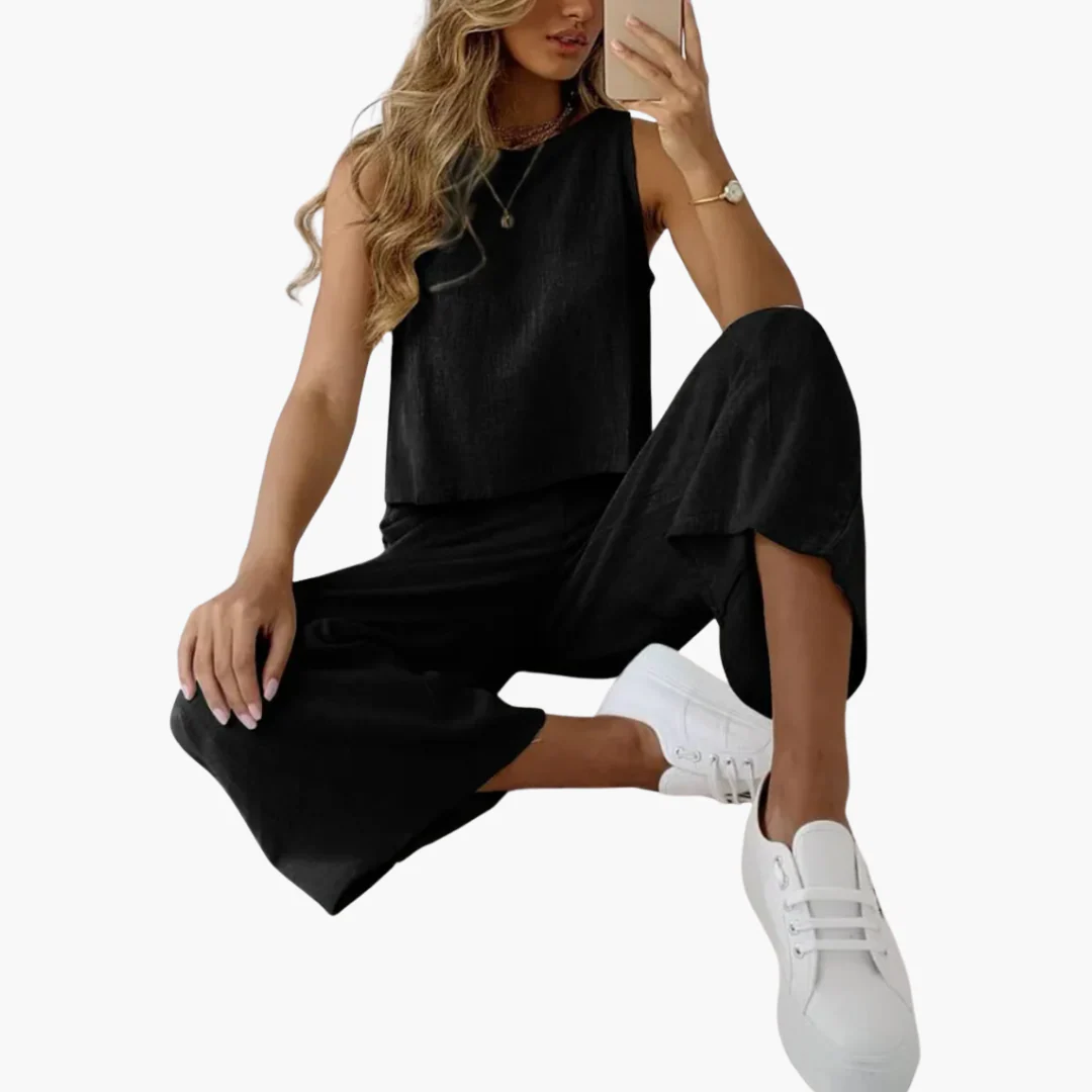 Bequemes Zweiteiliges Set für Damen - Sommer Casual Style - Image 4