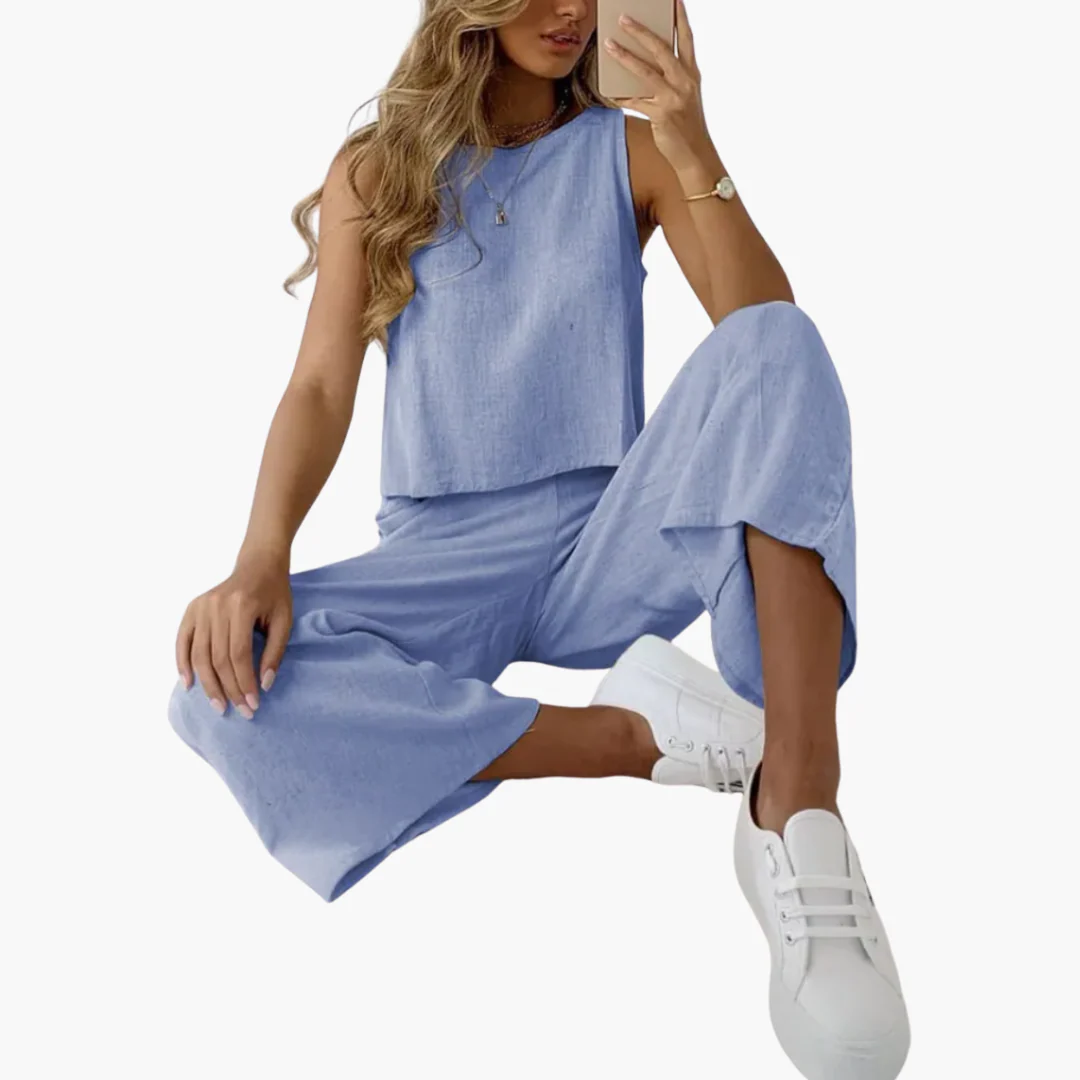 Bequemes Zweiteiliges Set für Damen - Sommer Casual Style - Image 7
