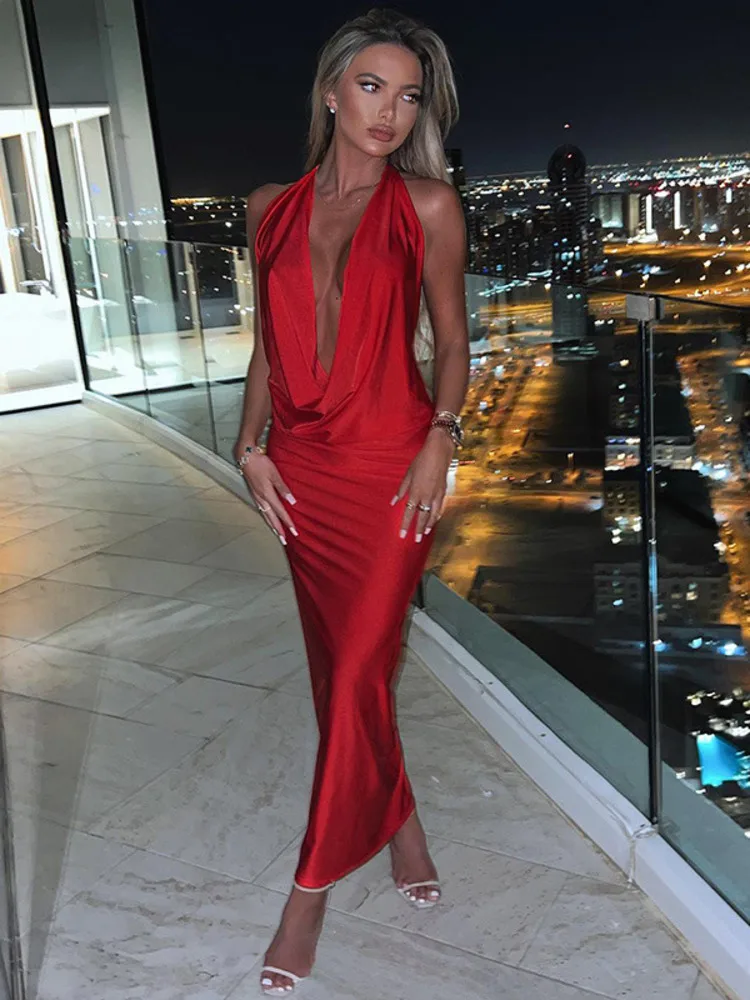 Berkley | Rückenfreies Maxikleid - Image 4