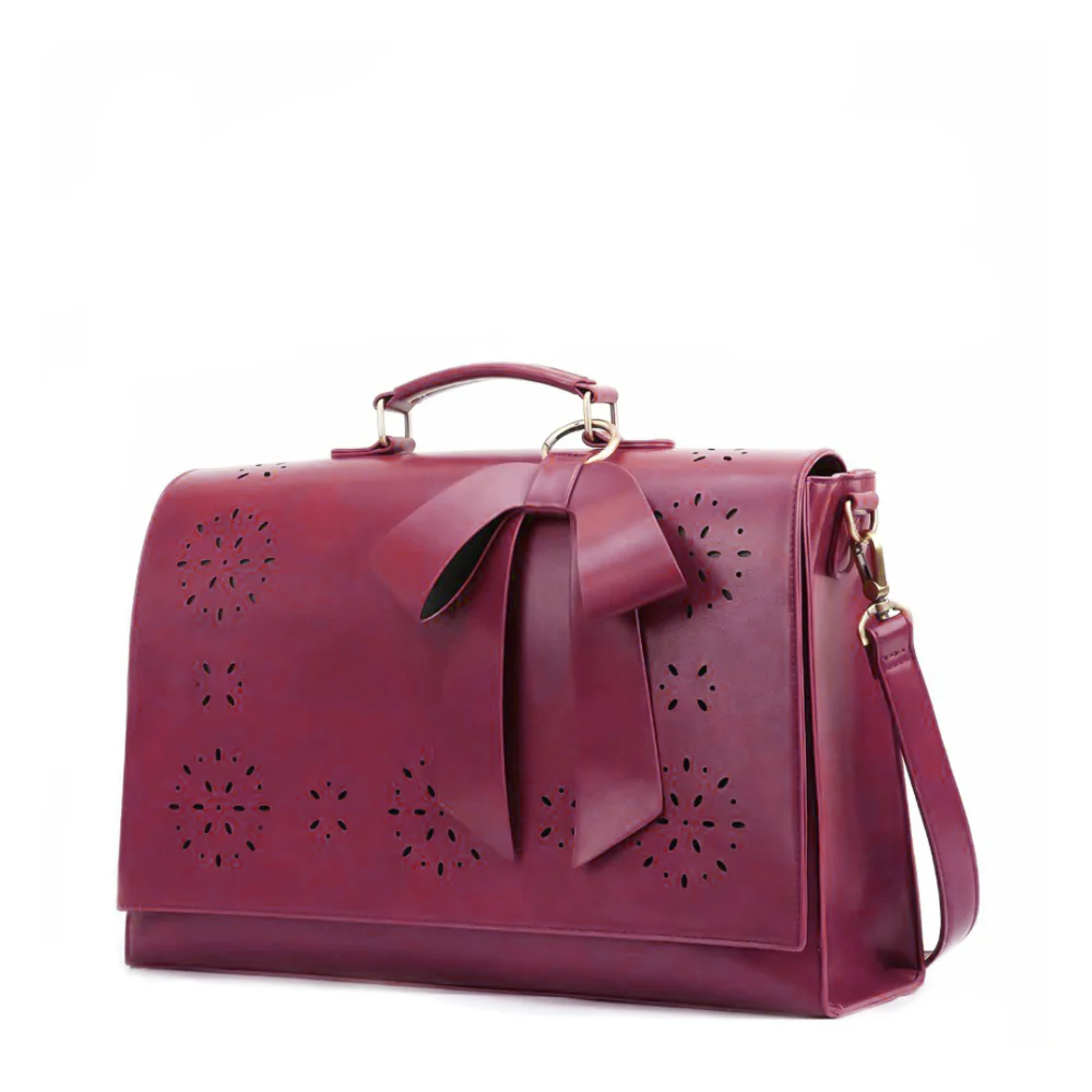 Bernadette – Schleifen-Satchel Handtasche - Image 23