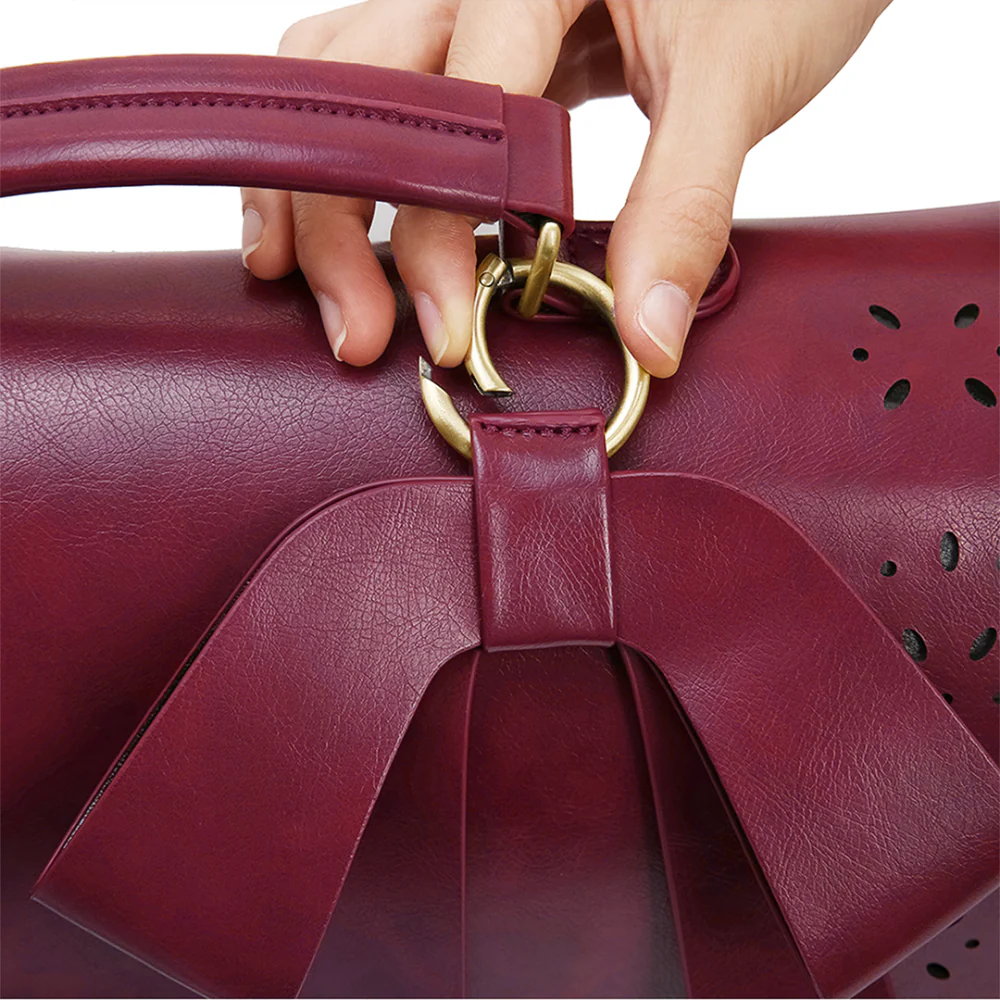 Bernadette – Schleifen-Satchel Handtasche - Image 25