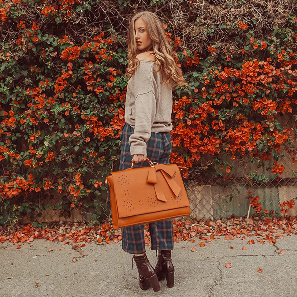 Bernadette – Schleifen-Satchel Handtasche - Image 28