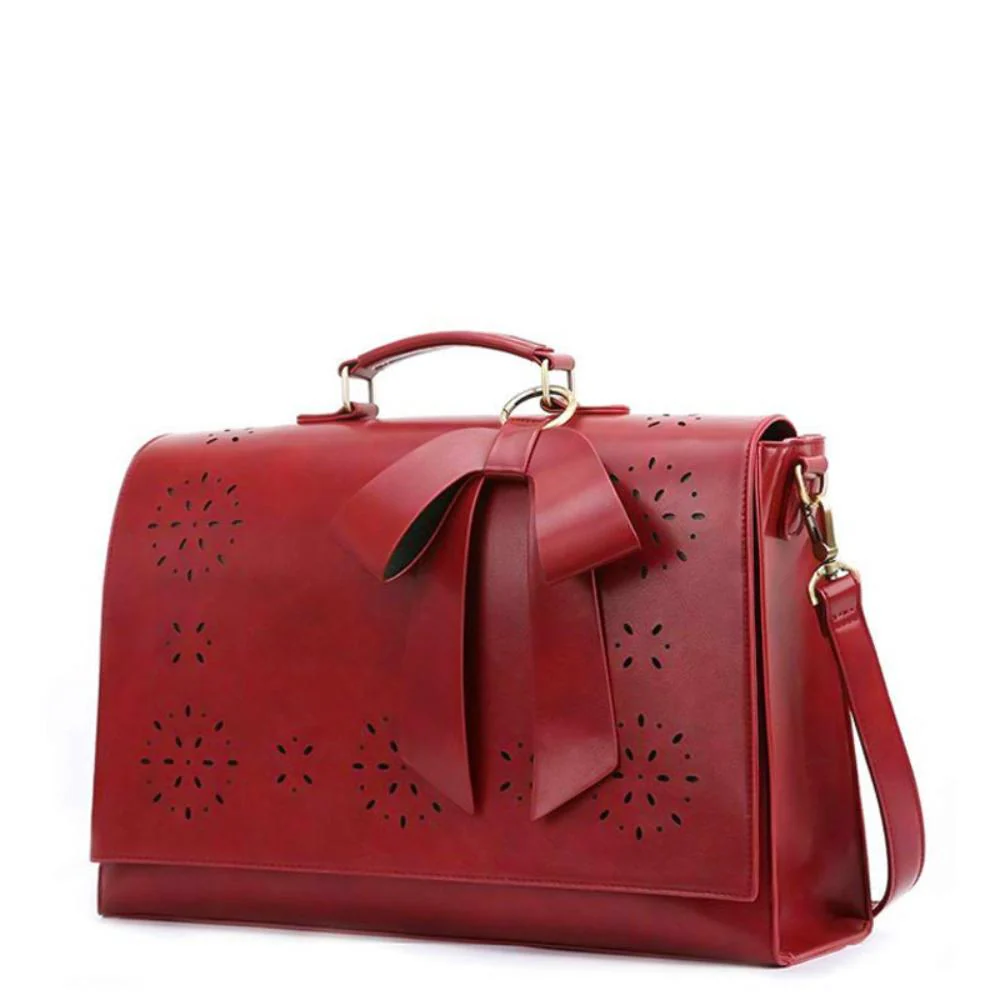 Bernadette – Schleifen-Satchel Handtasche - Image 7