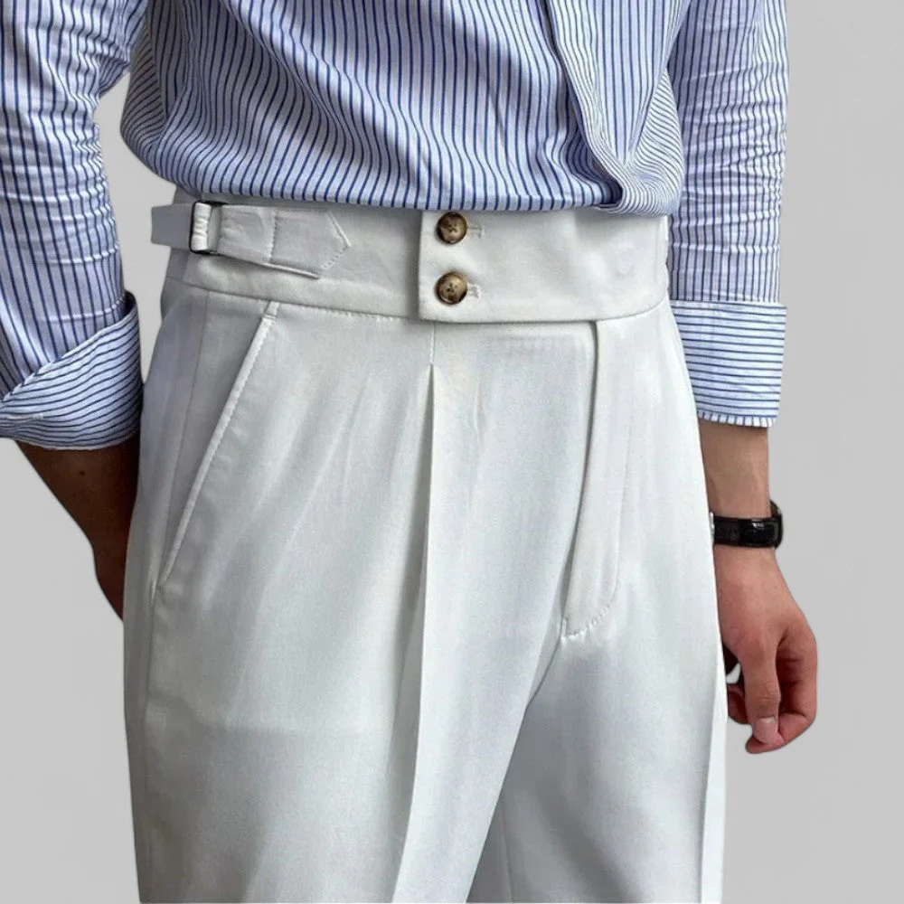 Bernd | Stilvolle Hochtaillierte Hose - Image 8