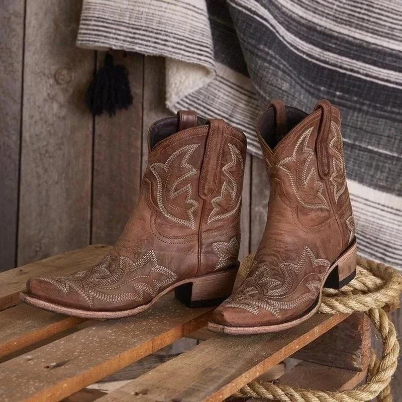 Bestickte Cowboystiefel für Damen | Sommer - Image 3