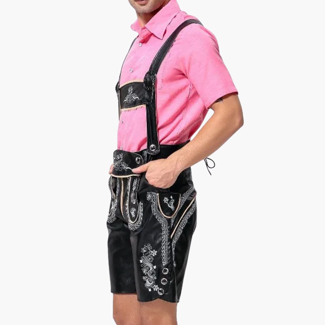 Bestickte Trachten Lederhose für Herren - Oktoberfest 2025 - Image 10