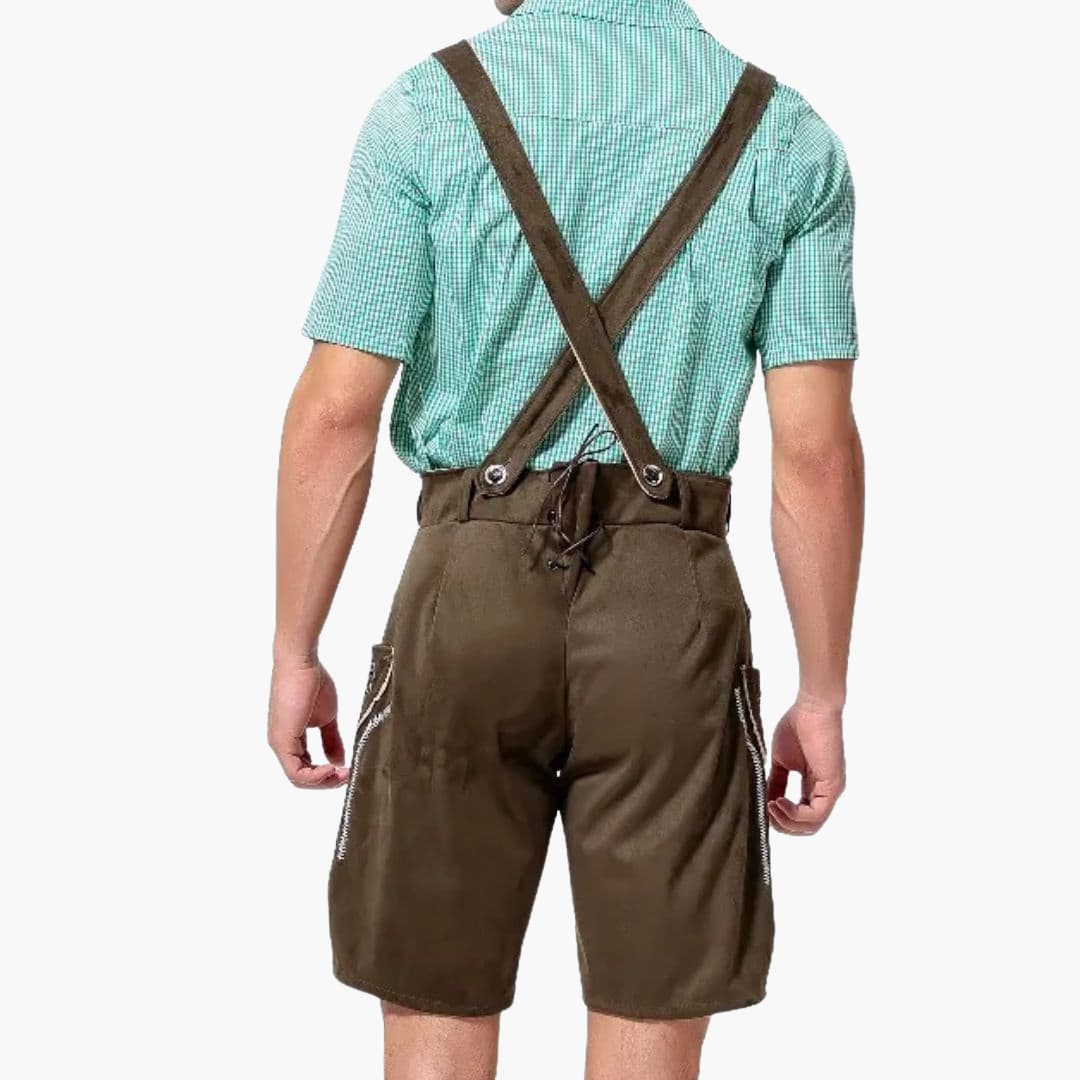 Bestickte Trachten Lederhose für Herren - Oktoberfest 2025 - Image 4