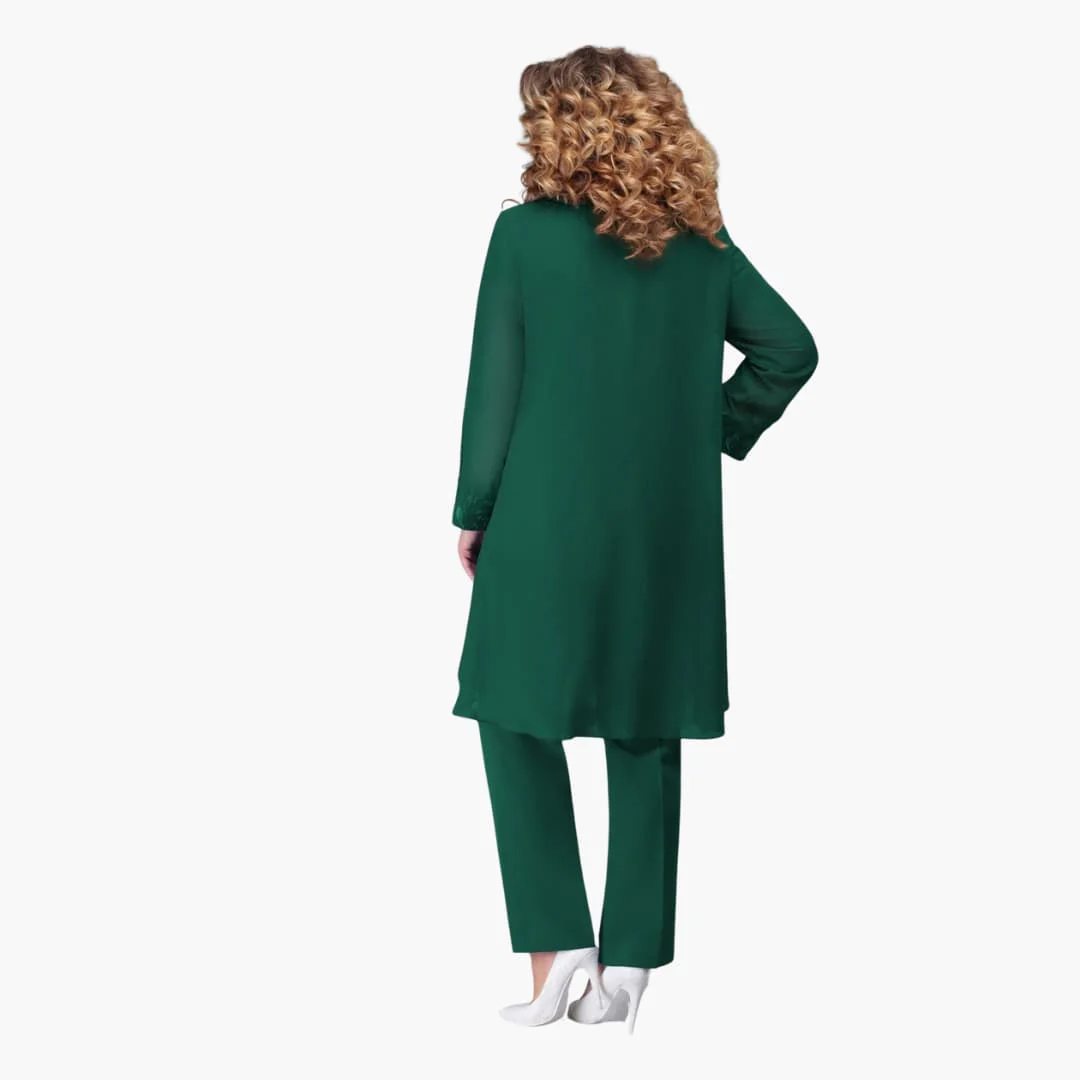 Bestickter 3-Teiler Anzug für Damen - Image 6