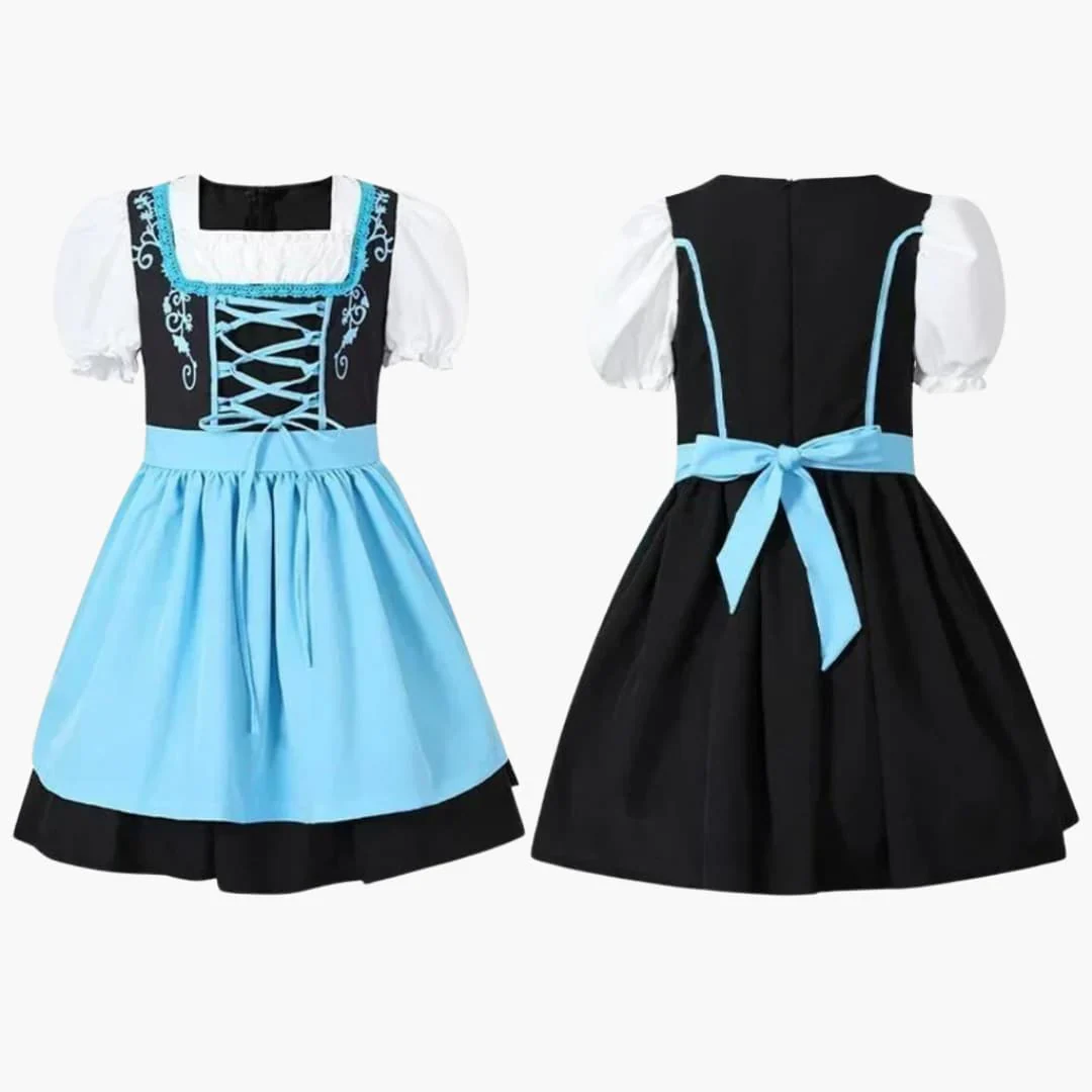 Besticktes Dirndl kleid für Mädchen - Oktoberfest 2025 - Image 2