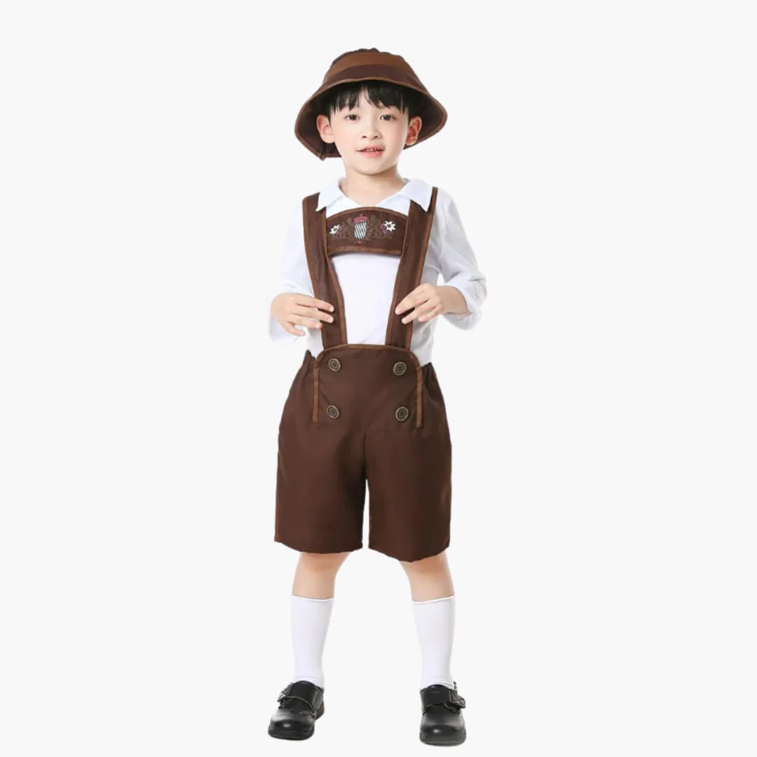 Besticktes Lederhosen Set für Herren - Oktoberfest 2025 - Image 2