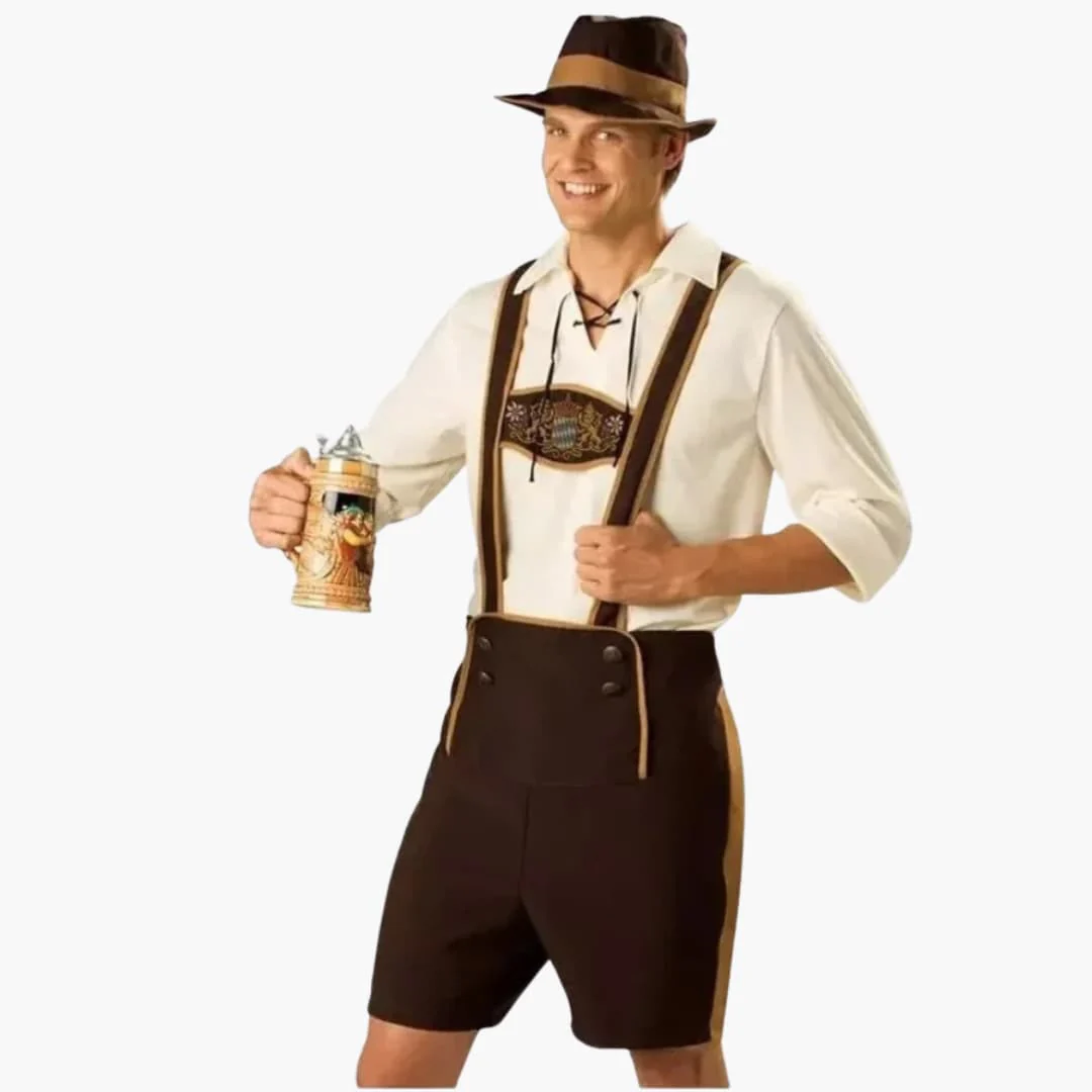 Besticktes Lederhosen Set für Herren - Oktoberfest 2025 - Image 4