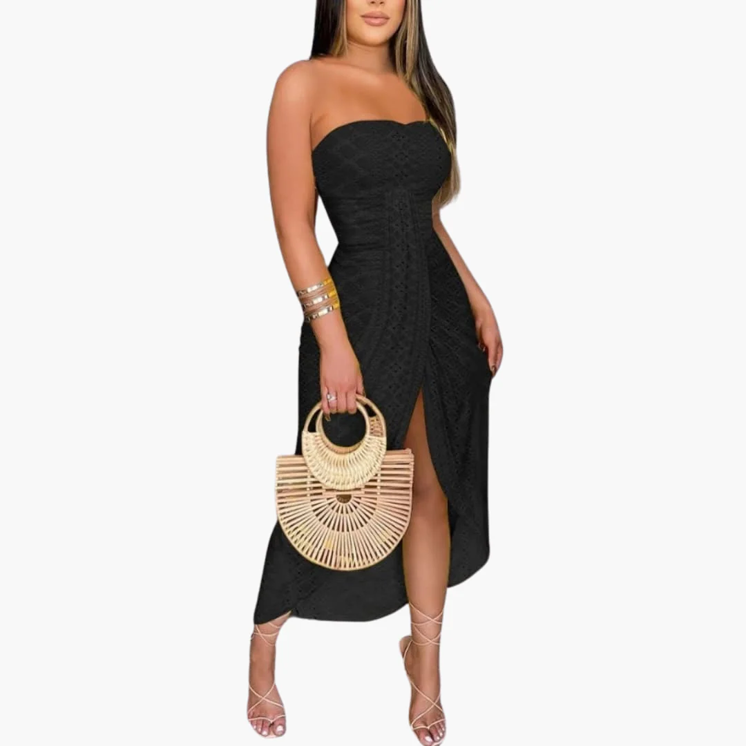 Besticktes Midikleid für Damen – Elegantes Sommerkleid - Image 5