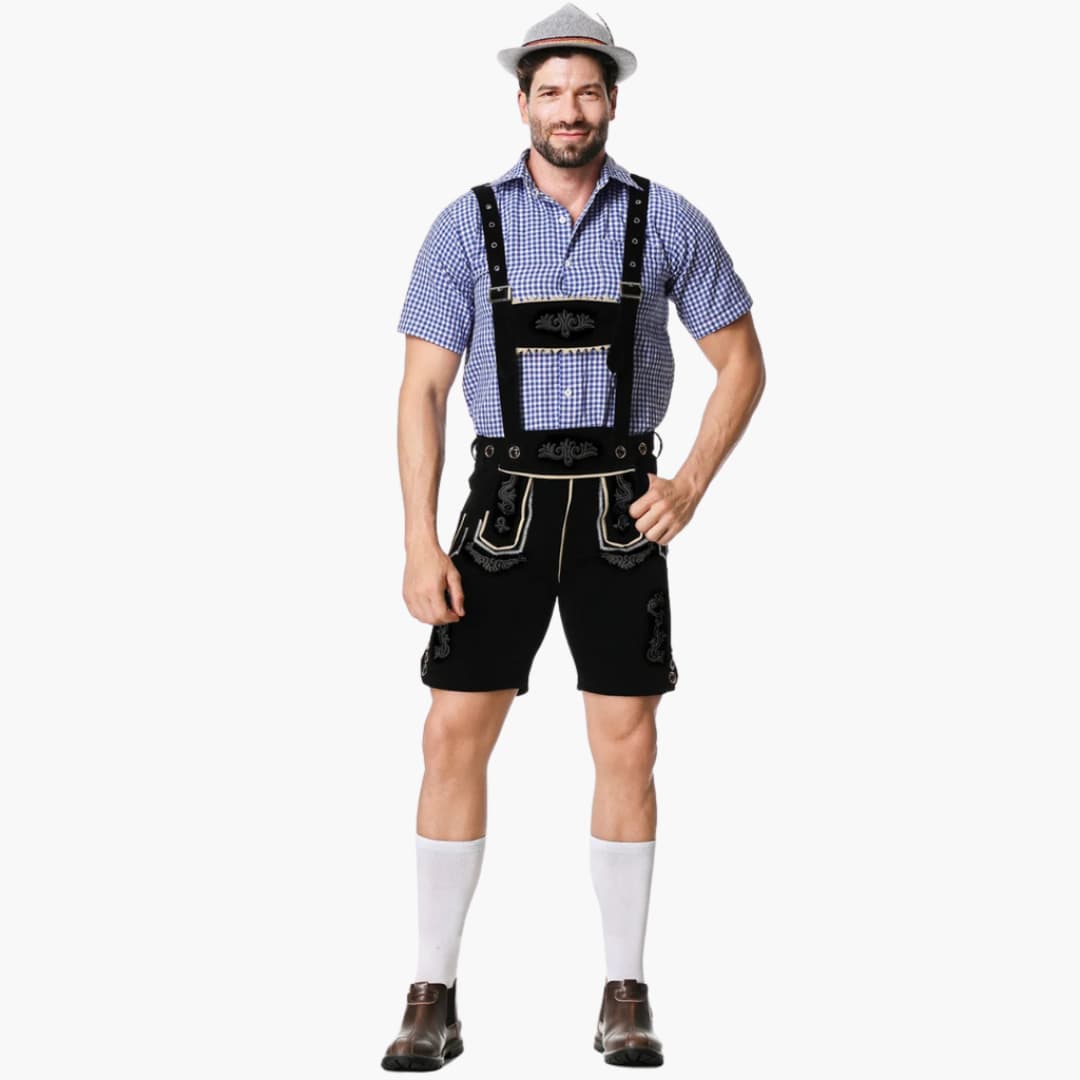 Besticktes Trachten Lederhosen Kostüm für Herren - Oktoberfest 2025 - Image 4