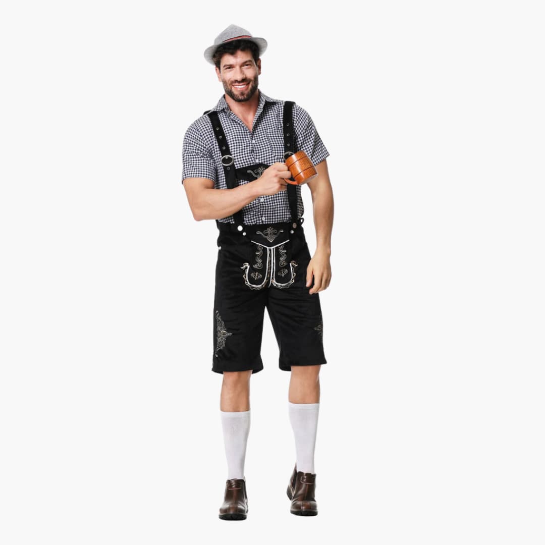 Besticktes Trachten Lederhosen Kostüm für Herren - Oktoberfest 2025 - Image 7