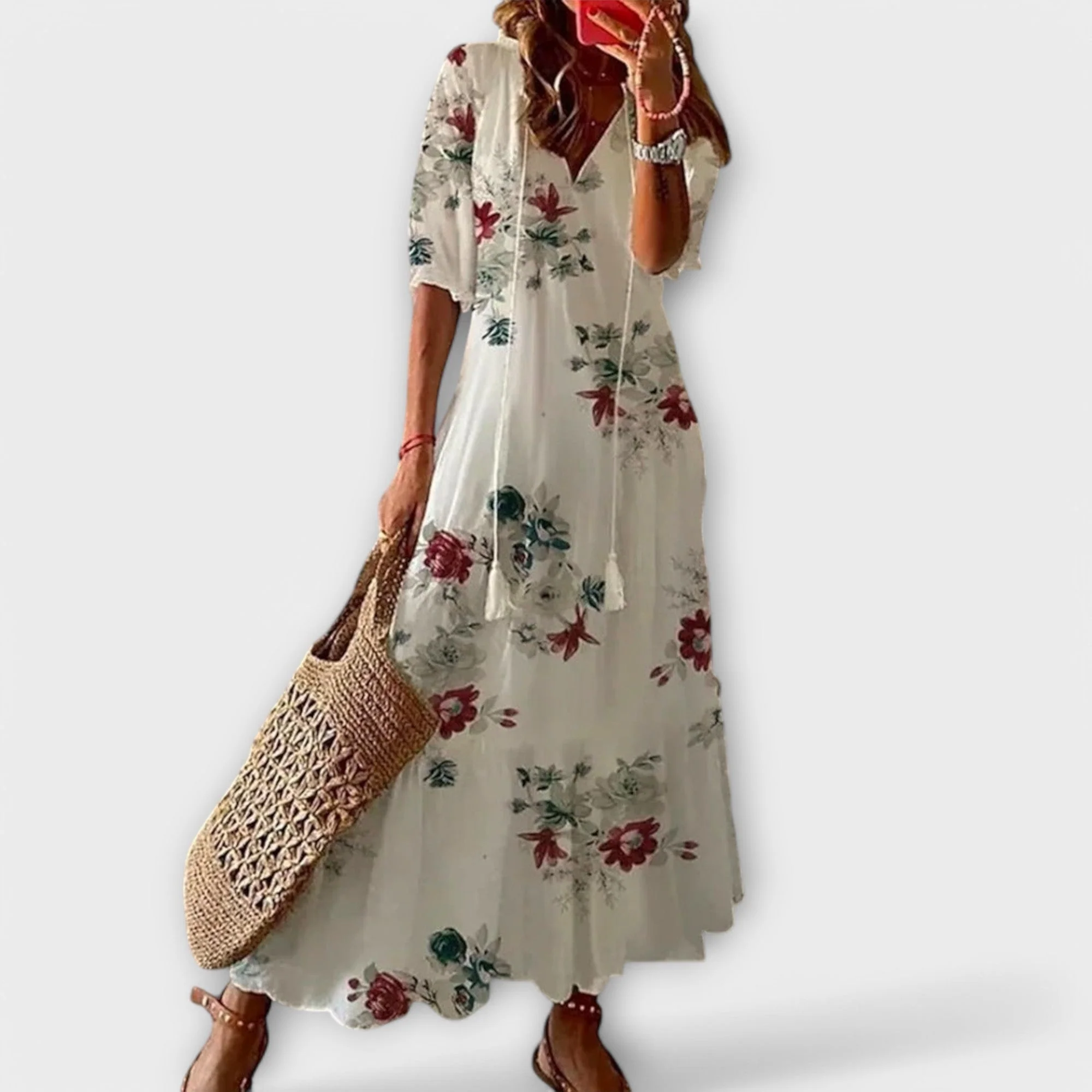 Bettina - Bohemian Maxi Dress - Image 6