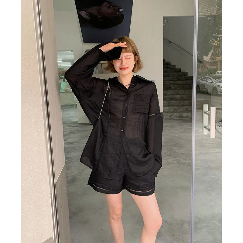 Bianca- Damen Shorts mit eleganter Struktur und Tragekomfort - Image 5