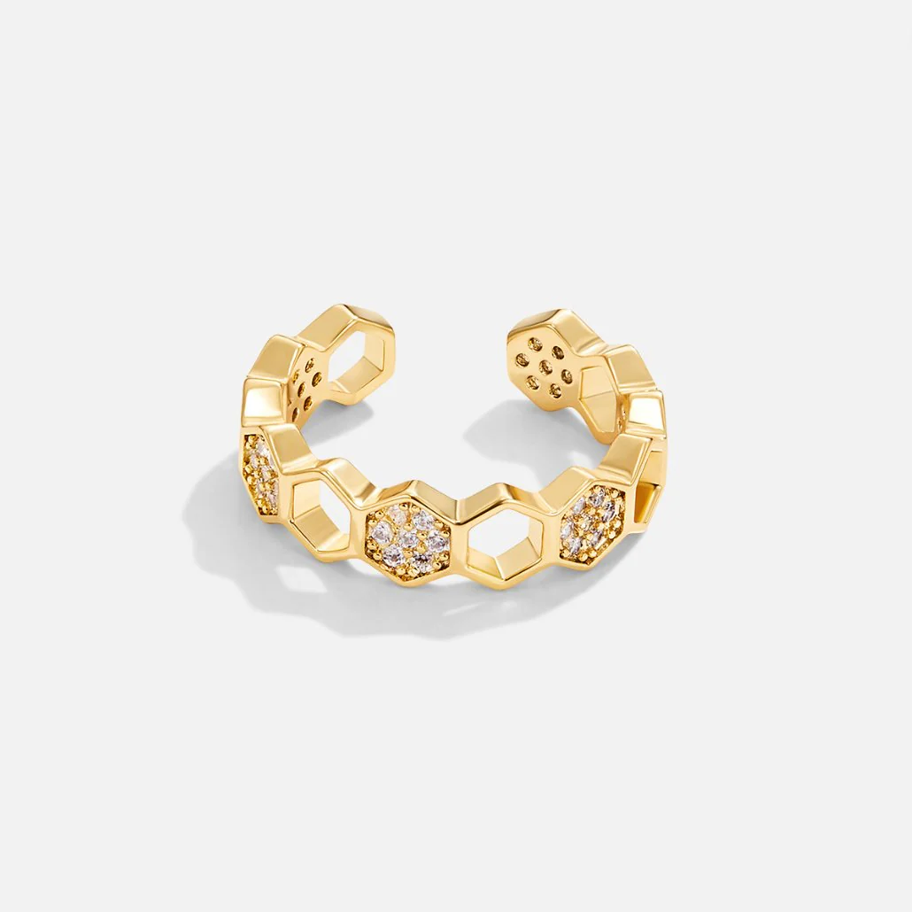 Biene - Gold- & Kristallring - Image 5