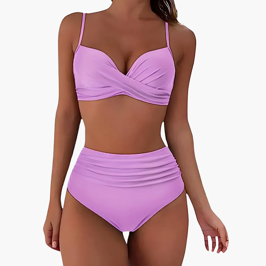 Bikini-Set für Damen - mit High Waist und verstellbaren Trägern - Image 5