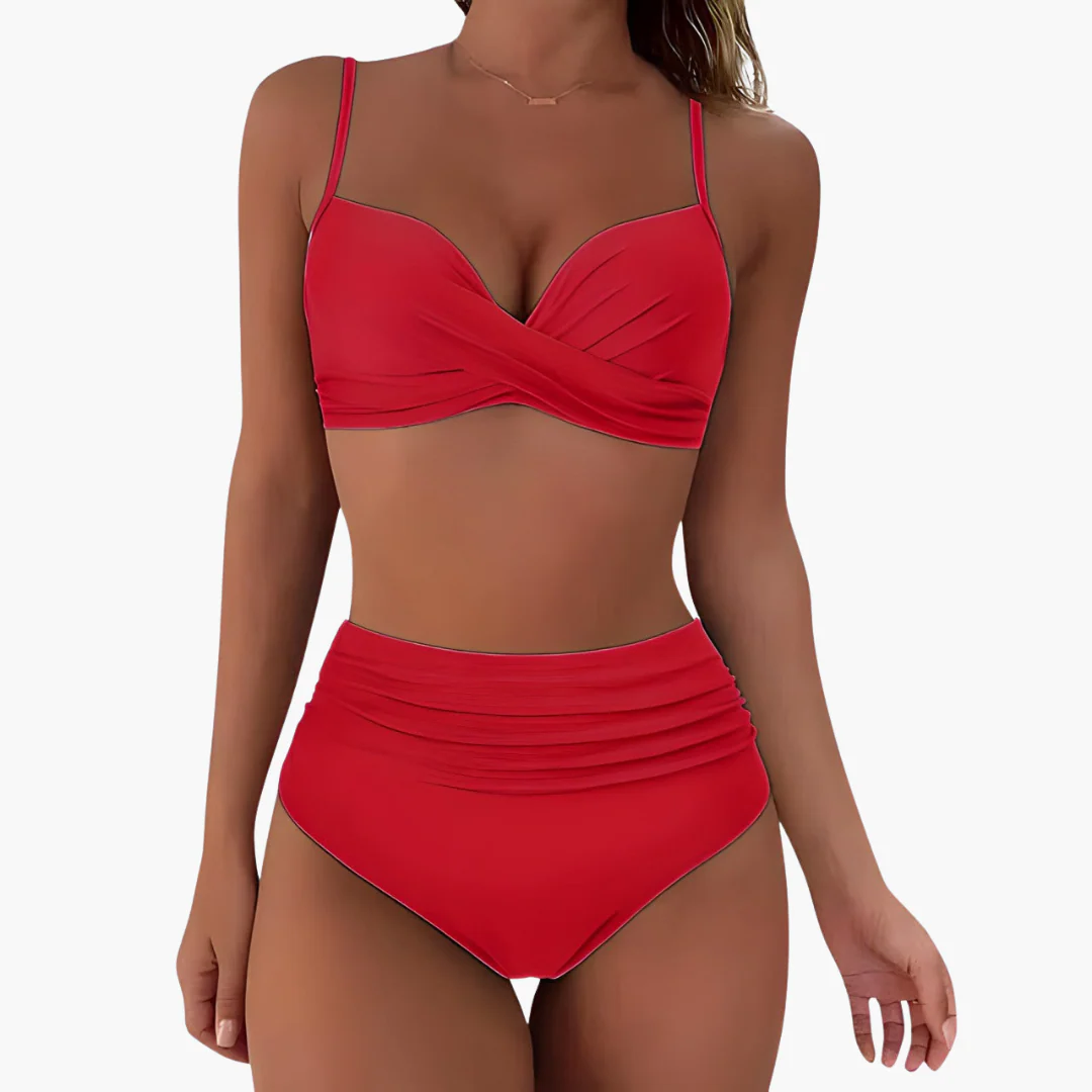 Bikini-Set für Damen - mit High Waist und verstellbaren Trägern - Image 7