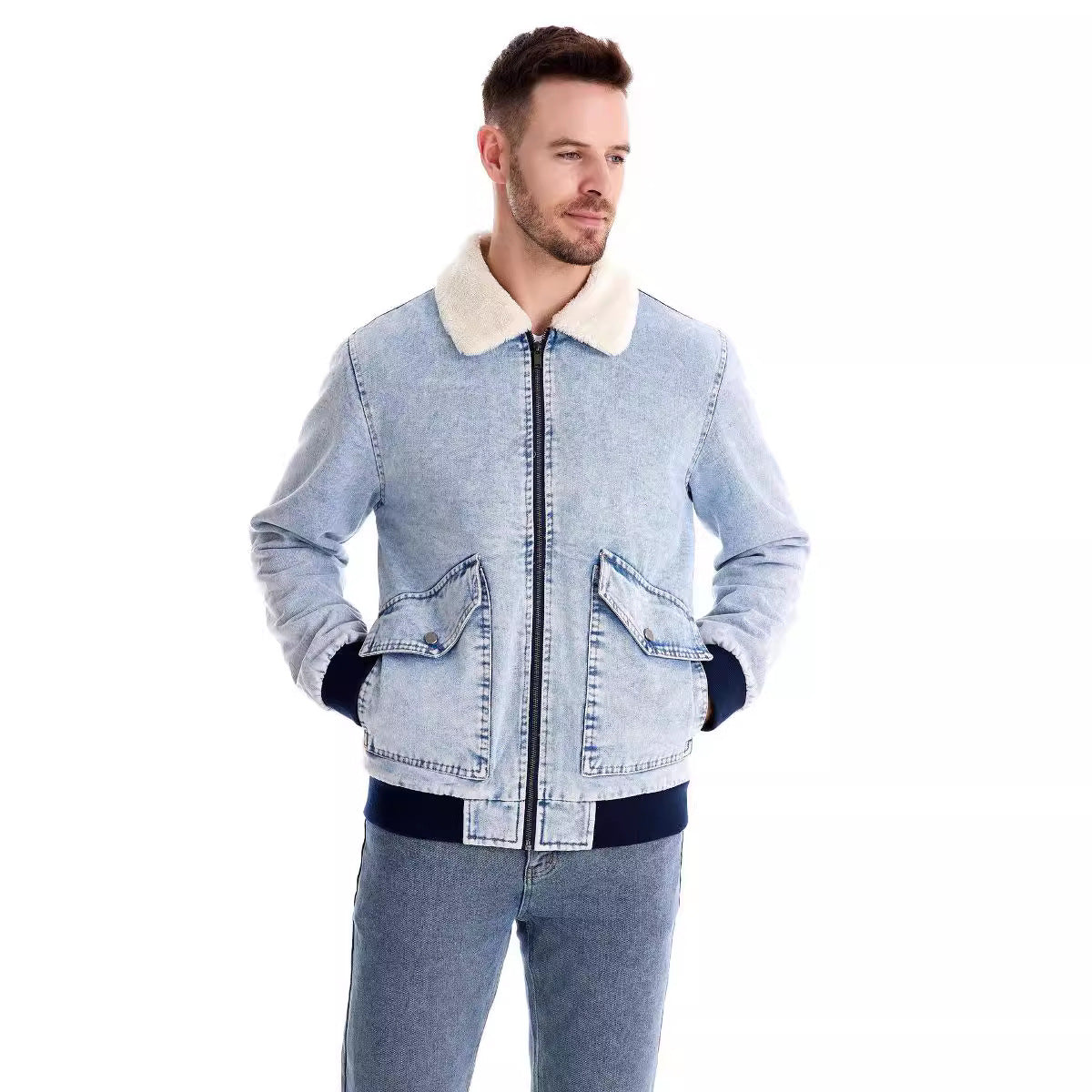 Blake® | Gepolsterte Jeansjacke - Image 2