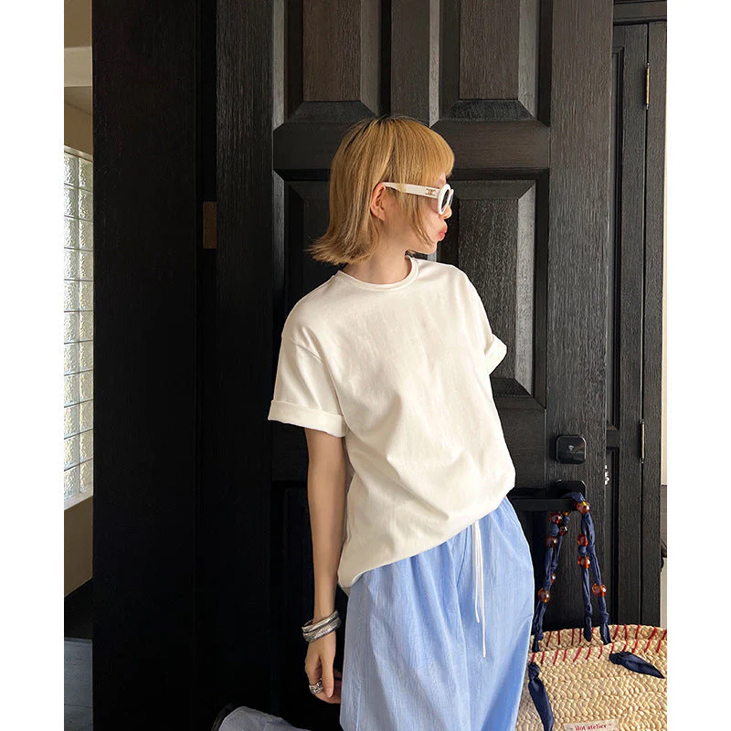 Blanka- Damen modisches T-Shirt mit verspieltem Schleifendetail - Image 3