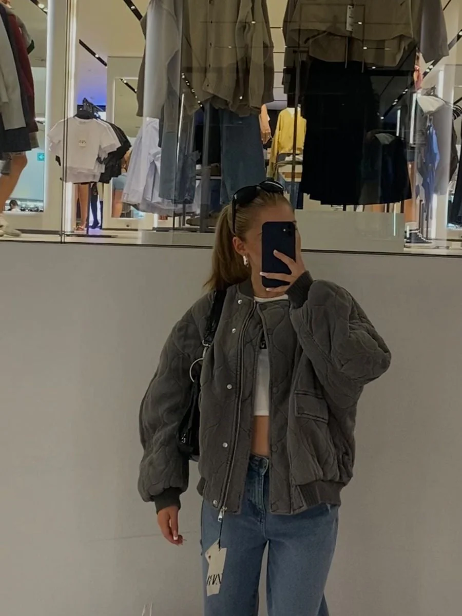 BLAZER BOMBER JACKET - Image 11