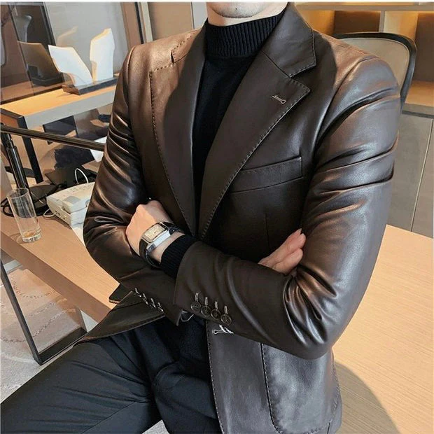 Blazer mit doppelter Knopfleiste für Herren - Image 4