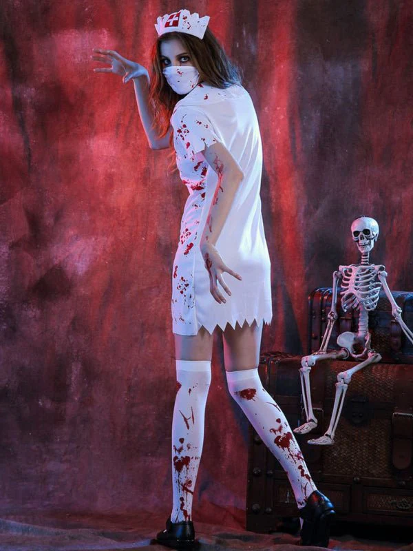 Blutige Krankenschwester Halloween Kostüm - Image 2