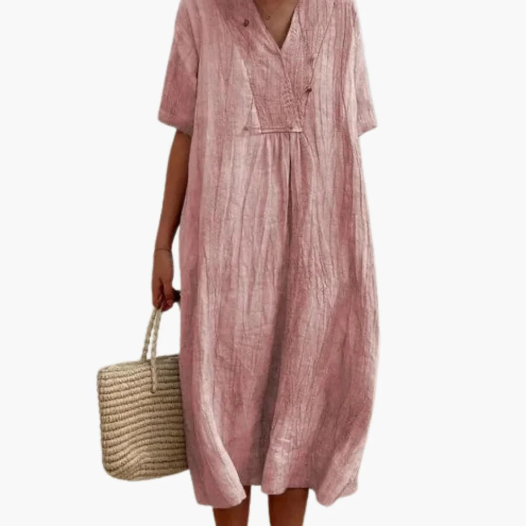 Boho Sommerkleid für Damen – Luftig, Locker & V-Ausschnitt - Image 5