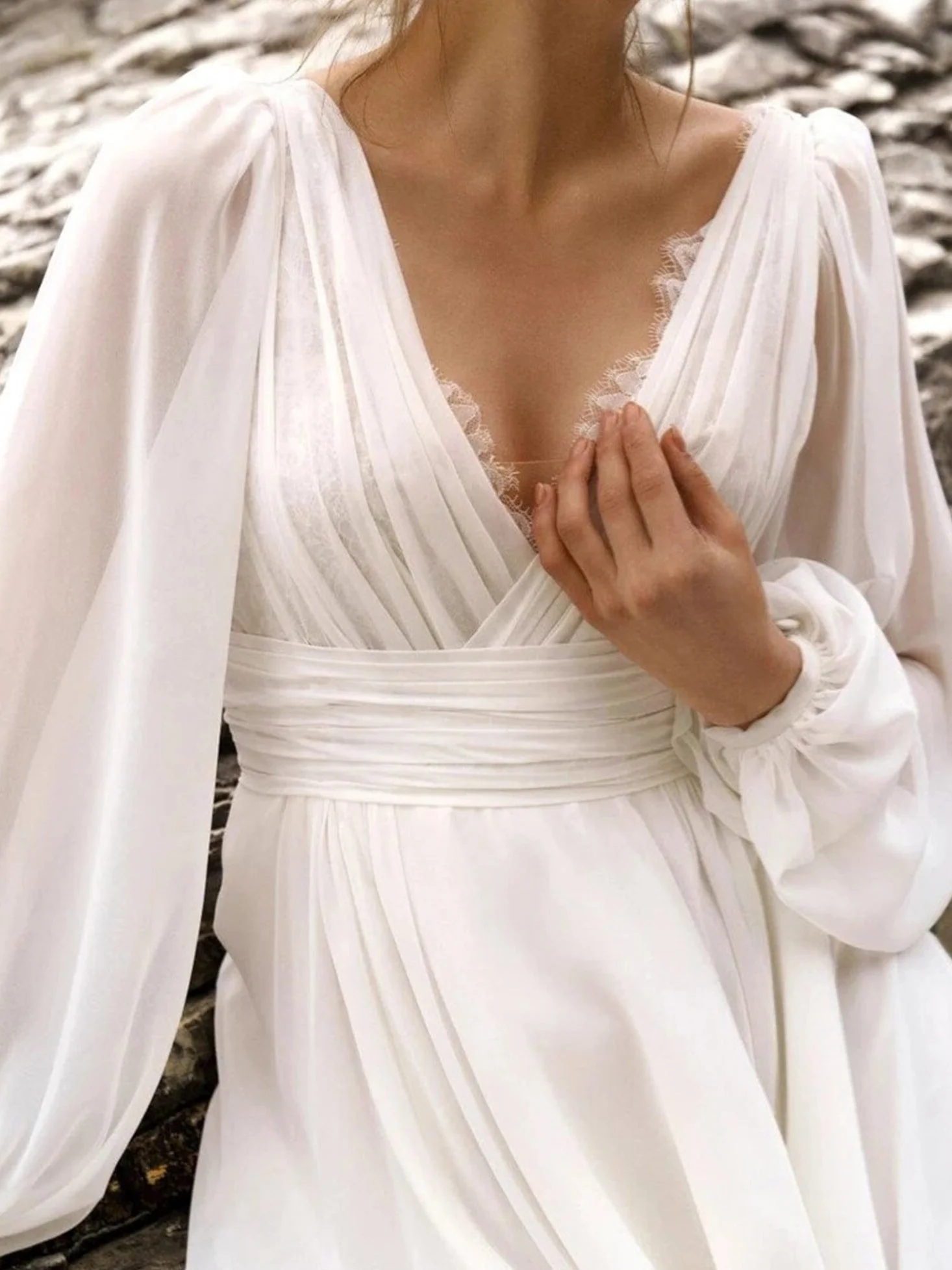 Boho Strand Hochzeitskleid für Damen | Maxi - Image 5