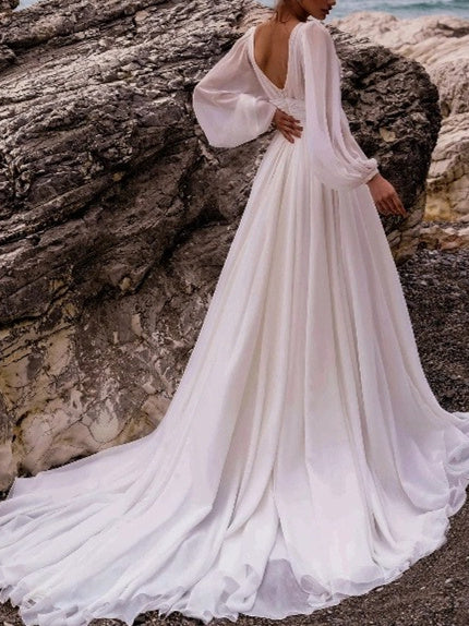 Boho Strand Hochzeitskleid für Damen | Maxi - Image 6