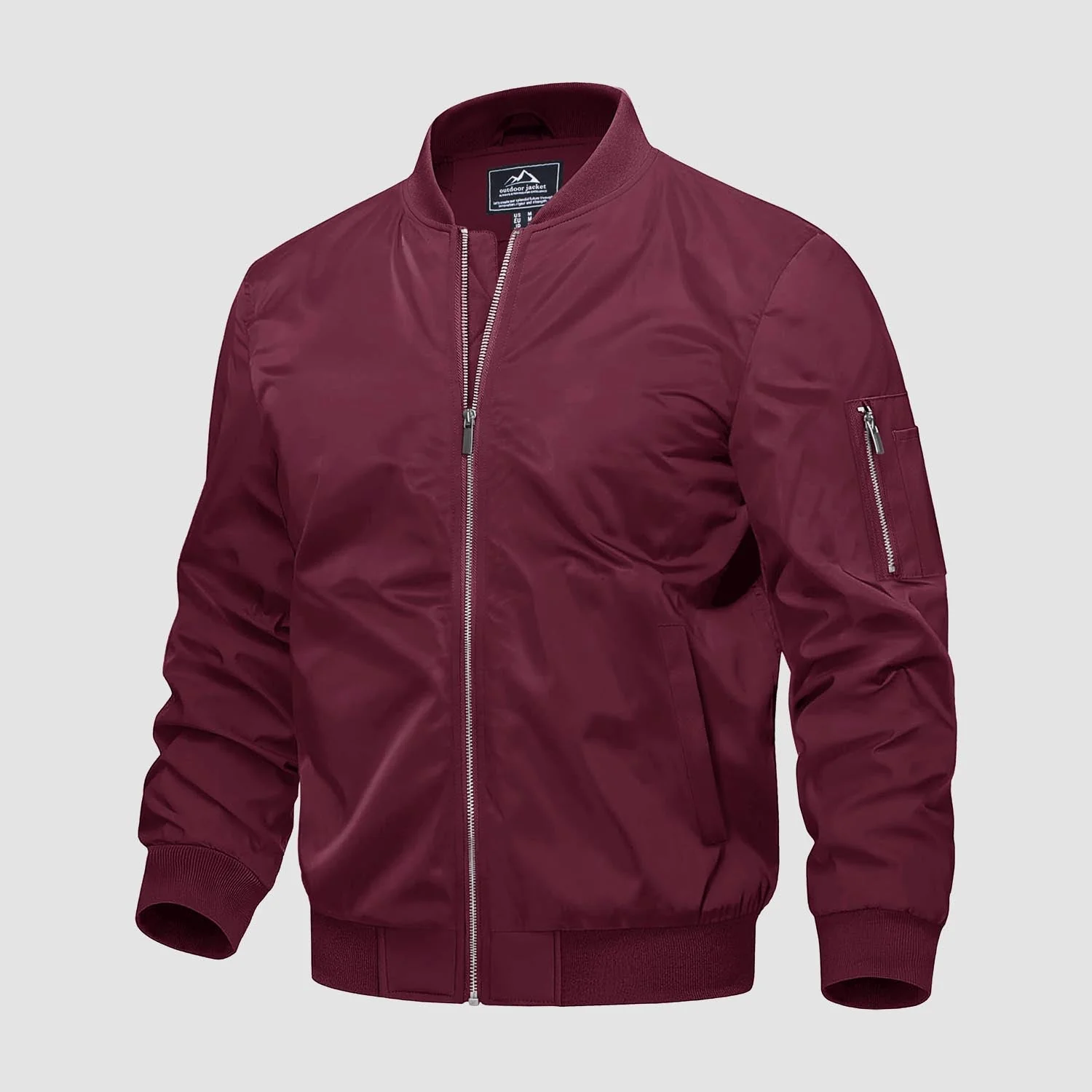 Bomberjacke mit Reißverschluss für Herren - Image 14