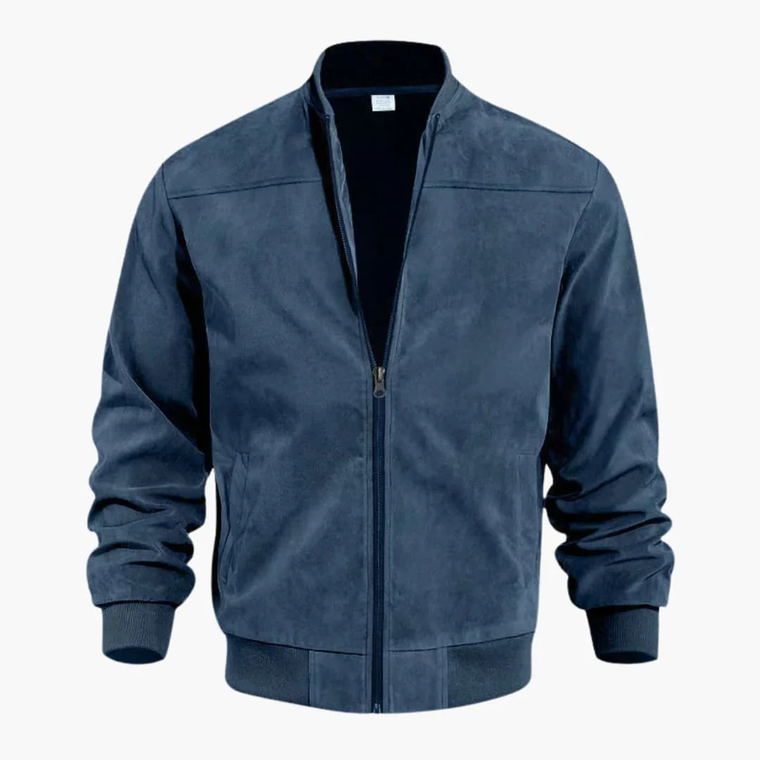 Bomberjacke mit Reißverschluss für Herren - Klassisches Design - Image 3