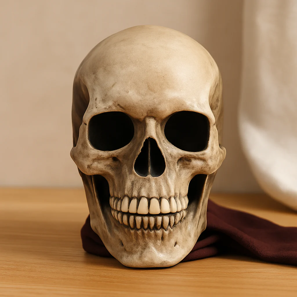 BoneReign | Realistische Totenkopfmaske mit beweglichem Kiefer - Image 2