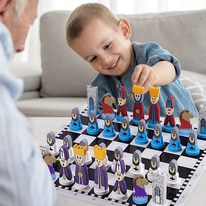Brainiacs - Schachspiel für Kinder - Schach lernen und strategisches Denken entwickeln - Image 2