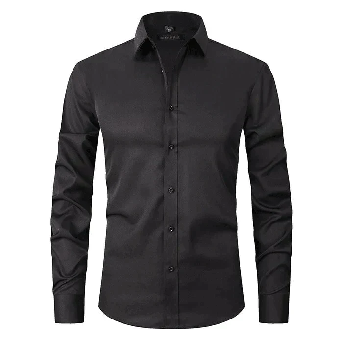 Braony | Klassisches Langarmh Herrenhemd mit modernem Slim-Fit - Image 2