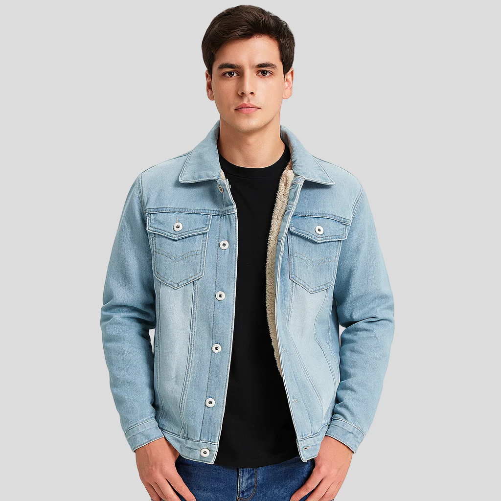 Brayden | Strapazierfähige Winter-Jeansjacke - Image 3