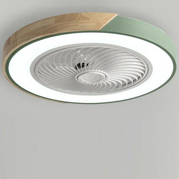 BreezeGlow | Skandinavische LED-Deckenleuchte mit integriertem Ventilator - Image 3