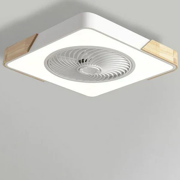 BreezeGlow | Skandinavische LED-Deckenleuchte mit integriertem Ventilator - Image 6