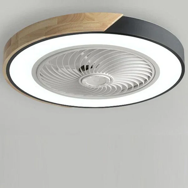 BreezeGlow | Skandinavische LED-Deckenleuchte mit integriertem Ventilator - Image 7