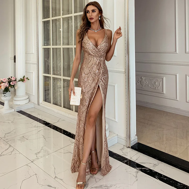 Brigitta | Elegantes goldenes Geburtstagskleid - Image 4