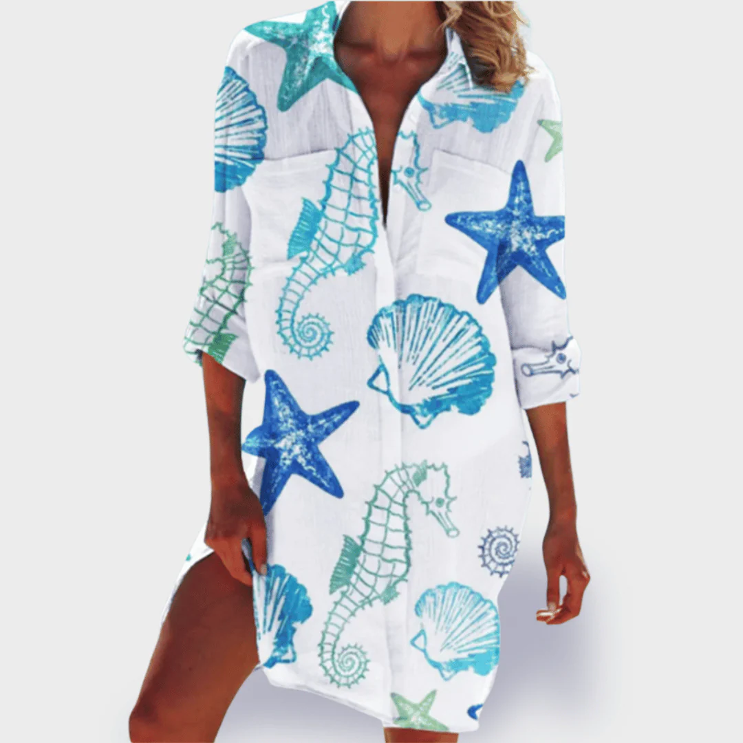 Brigitte | Bunte und leichte Sommerrobe - Image 2
