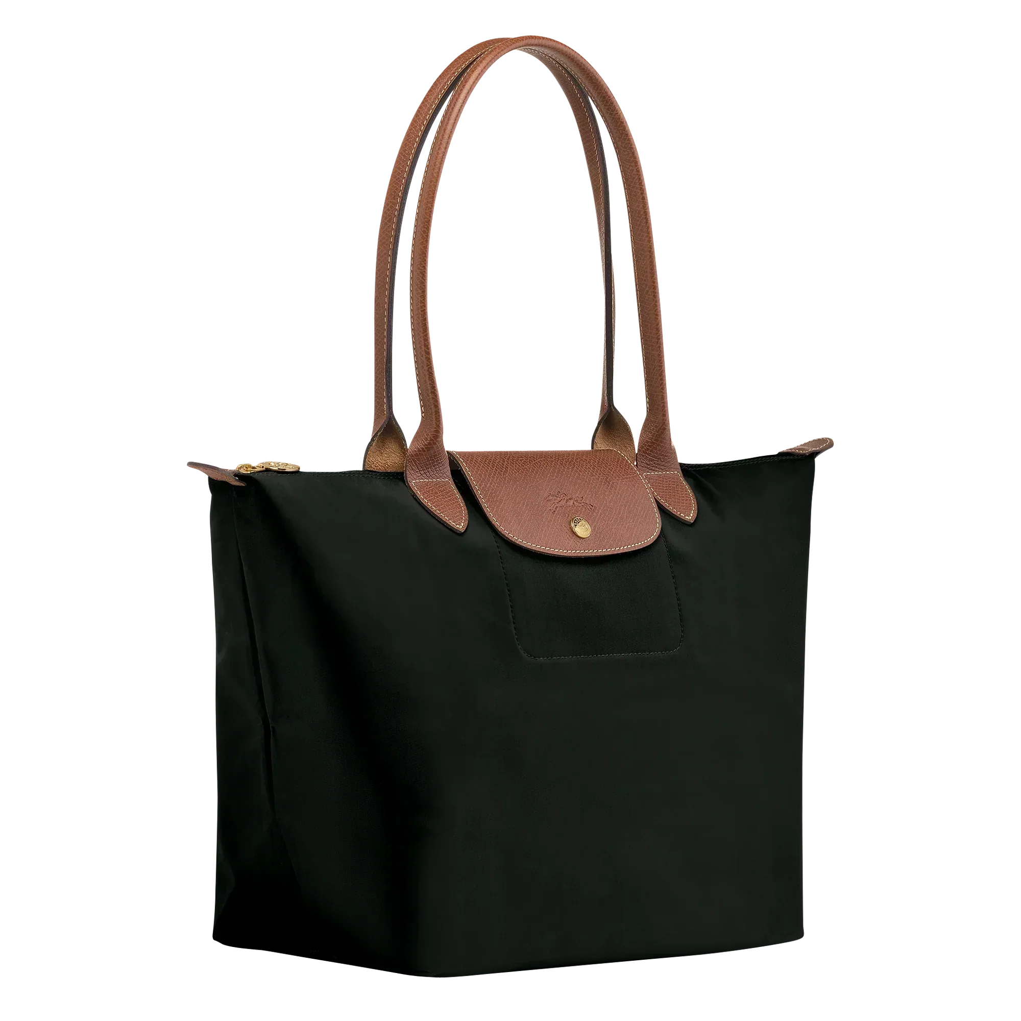 Brunhilde® | Große Le Pliage Tasche, Schwarz - Image 2