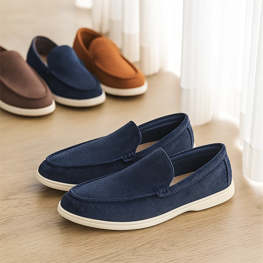 Bruno Classic Wildleder-Loafer – Handgefertigte Herren-Slipper - Image 10