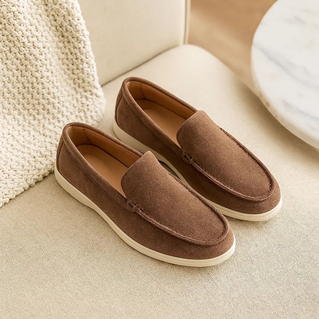 Bruno Classic Wildleder-Loafer – Handgefertigte Herren-Slipper - Image 2