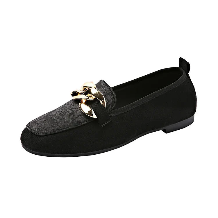 Brzyna - Elegante Loafers mit dekorativem Kettendetail - Image 3