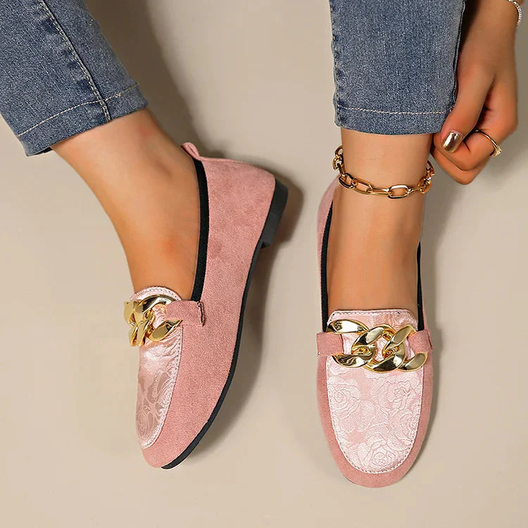 Brzyna - Elegante Loafers mit dekorativem Kettendetail - Image 7